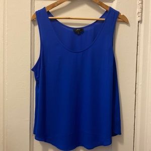 JCrew Dressy midnight blue Tank